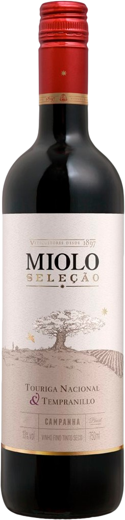 Vinho Miolo Seleção Tempranillo / Touriga Nacional Tinto 750ml