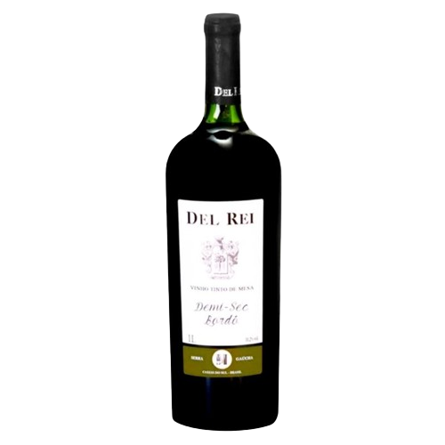 Vinho Del Rei Tinto Demi Sec 1L