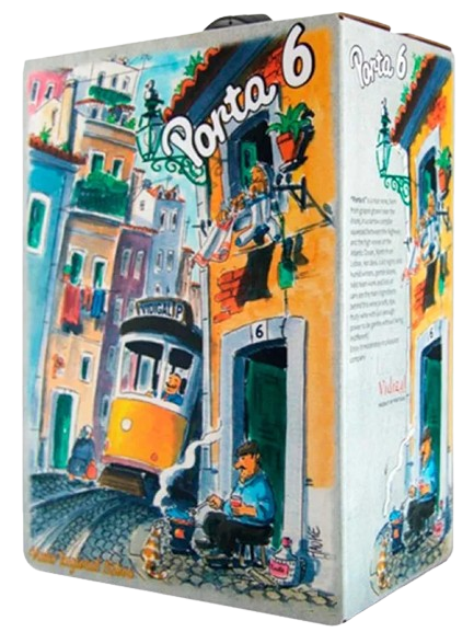 Vinho Porta 6 Tinto Bag In Box 3L