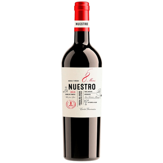 Vinho Nuestro Roble 8 Meses Tinto 750ml