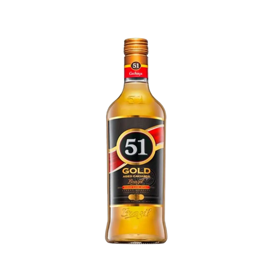 Cachaça 51 Gold Envelhecida 700ml