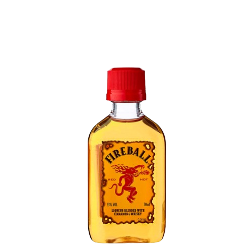 Licor De Whisky Fireball (Canela) Mini 50ml