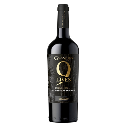Vinho Gato Negro 9 Lives Cabernet Sauvignon 750ml