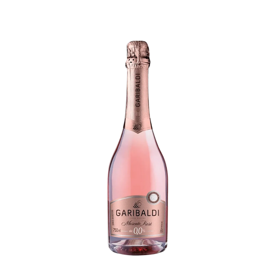 Espumante Garibaldi Moscatel Rosé Sem Álcool 750ml