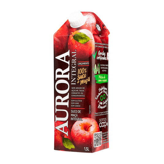 Suco Aurora Integral Maçã Tp 1,5L