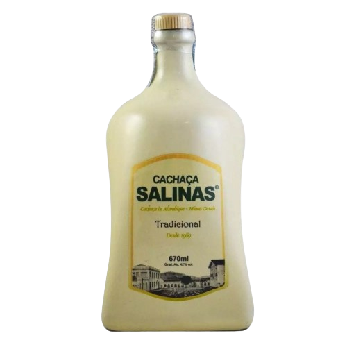 Cachaça Salinas Ceramica 670ml