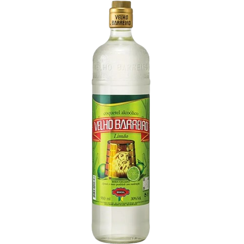 Aguardente Velho Barreiro Limão 910ml
