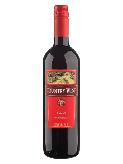 Vinho Country Wine Tinto Suave 750ml