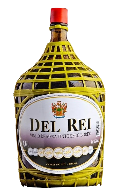 Vinho Del Rei Tinto Seco Gfao 4,6L