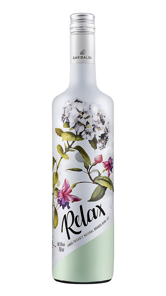 Vinho Relax Frisante Branco Demi 750ml