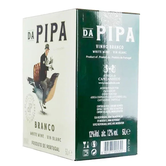Vinho Da Pipa Branco Bag In Box 5L