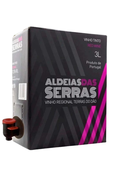 Vinho Aldeias Das Serras Tinto Bag Box 3L