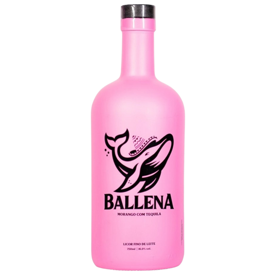 Licor Ballena Morango Com Tequila 750ml