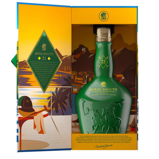 Whisky Royal Salute 21 Anos  The Rio De Janeiro Polo 700ml