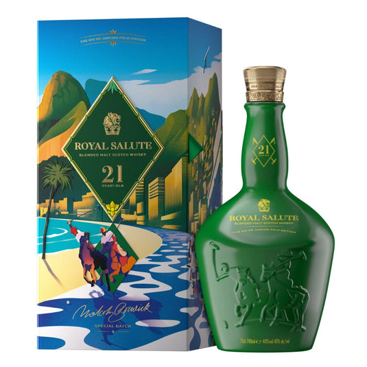 Whisky Royal Salute 21 Anos  The Rio De Janeiro Polo 700ml